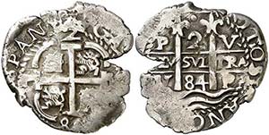 1684. Carlos II. Potosí. V. 2 reales. (AC. ... 