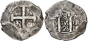 1726. Felipe V. Lima. M. 8 reales. (AC. ... 