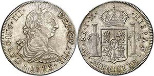 1773. Carlos III. Lima. JM. 8 reales. (AC. ... 
