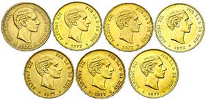 1877. Alfonso XII. DEM. 25 pesetas. (AC. ... 