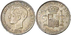 1895. Alfonso XIII. Puerto Rico. PGV. 1 ... 