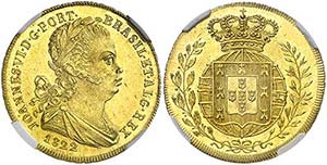 1822. Portugal. Juan VI. Lisboa. 2 escudos ... 