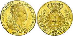 1822. Portugal. Juan VI. Lisboa. 4 escudos ... 