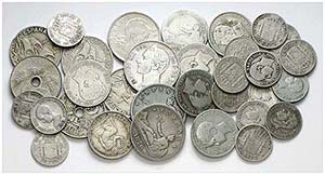 Lote de 116 monedas de 50 céntimos, 10 de ... 