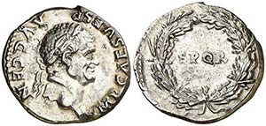 (73 d.C.). Vespasiano. Denario. (Spink ... 