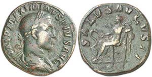 (235-236 d.C.). Maximino I. Sestercio. ... 