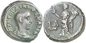 (238 d.C.). Gordiano III. Alejandría. ... 