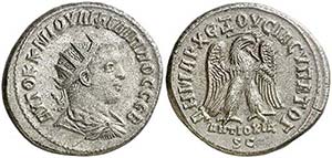 (247 d.C.). Filipo II. Siria. Antioquía ad ... 