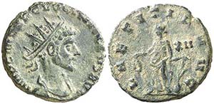 (270 d.C.). Quintilo. Antoniniano. (Spink ... 