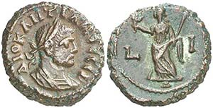 (293-294 d.C.). Diocleciano. Alejandría. ... 