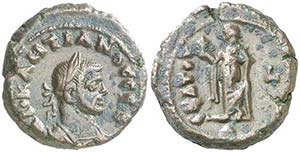 (292-293 d.C.). Diocleciano. Alejandría. ... 