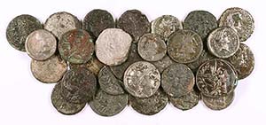 Monedas ibéricas - Romanas. Lote de 29 ... 