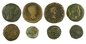 Hispania Antigua. Lote formado por 6 monedas ... 