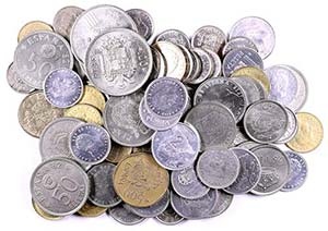 Lote de 111 monedas de Juan Carlos I en ... 