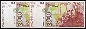 1992. 2000 pesetas. (Ed. E8e) (Ed. 482Ab). ... 