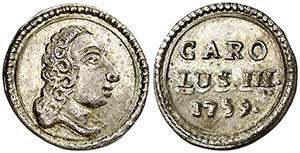 1759. Carlos III. Barcelona. Medalla de ... 