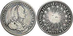 1759. Carlos III. Écija. Medalla de ... 