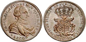 1760. Carlos III. Córdoba. Medalla de ... 