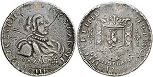 1760. Carlos III. Oaxaca. Medalla de ... 