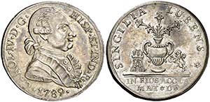 1789. Carlos IV. Antequera. Medalla de ... 