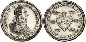 1789. Carlos IV. Murcia. Medalla de ... 