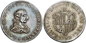 1789. Carlos IV. Palma de Mallorca. Medalla ... 
