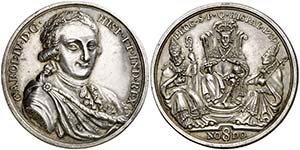 1789. Carlos IV. Sevilla. Medalla de ... 