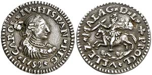 1789. Carlos IV. Vélez Málaga. Medalla de ... 
