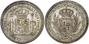 1790. Carlos IV. Campeche. Medalla de ... 