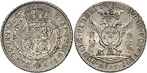 1789. Carlos IV. Lima. Medalla de ... 