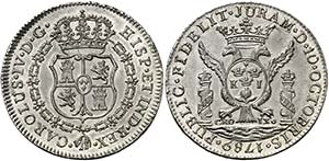 1789. Carlos IV. Lima. Medalla de ... 