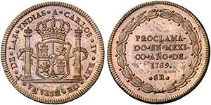 1789. Carlos IV. México. 8 reales. Medalla ... 