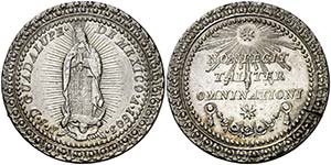 1803. Carlos IV. Virgen de Guadalupe. ... 