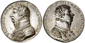 1806. Carlos IV. Osma a Godoy. Prueba. 1 g. ... 