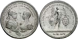 1760. Austria. Francisco I y María Teresa. ... 