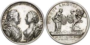 1765. Austria. Francisco I y María Teresa. ... 