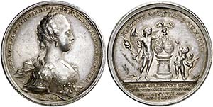 1768. Austria. José II. Boda de la ... 