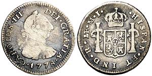 1778. Carlos III. Lima. MJ. 1/2 real. (AC. ... 