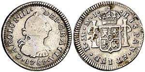 1787. Carlos III. Lima. MI. 1/2 real. (AC. ... 