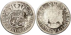 1771. Carlos III. Lima. JM. 1 real. (AC. ... 
