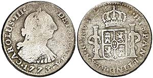 1773. Carlos III. Santa Fe de Nuevo Reino. ... 