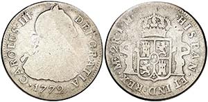 1772. Carlos III. Lima. JM. 2 reales. (AC. ... 