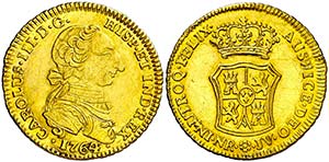 1764/3. Carlos III. Santa Fe de Nuevo Reino. ... 