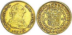 1779. Carlos III. Santa Fe de Nuevo Reino. ... 