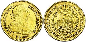 1780. Carlos III. Santa Fe de Nuevo Reino. ... 