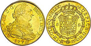 1778. Carlos III. Madrid. PJ. 8 escudos. ... 