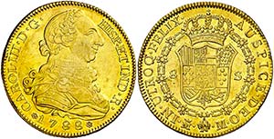 1788/78. Carlos III. Madrid. M. 8 escudos. ... 