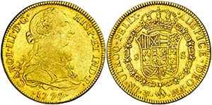 1777/6. Carlos III. México. FM. 8 escudos. ... 