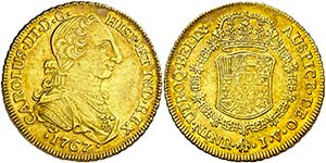 1767. Carlos III. Santa Fe de Nuevo Reino. ... 