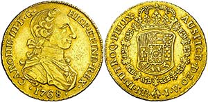 1768. Carlos III. Santa Fe de Nuevo Reino. ... 